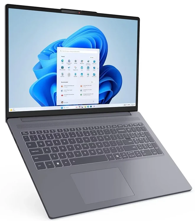 Ноутбук Lenovo IdeaPad Slim 3 16ARP10 Luna Grey (83K8006YPB)