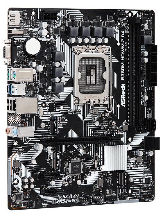 Материнская плата ASRock B760M-HDV/M.2 D4 DDR4