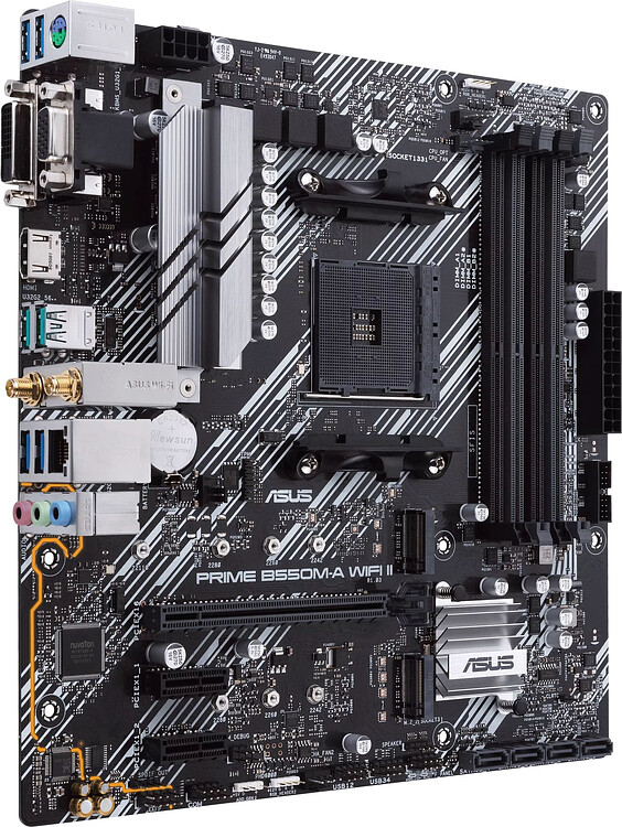 Материнская плата ASUS Prime B550M-A WiFi II DDR4