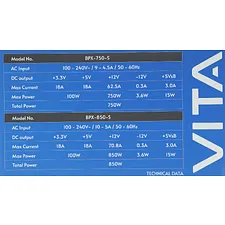 Блок питания Chieftec ATX 850W Vita (BPX-850-S)