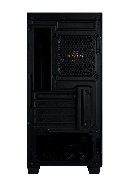 Корпус HAFF Bind mATX без БП черный