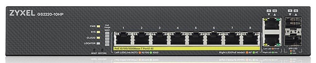Коммутатор Zyxel NebulaFlex Pro GS2220-10HP-EU0101F