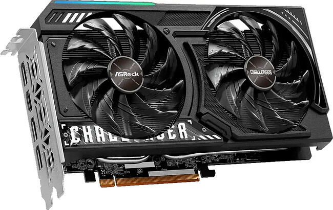 Видеокарта ASRock RX 7650 GRE Challenger 8GB OC (RX7650GRE CL 8GO)