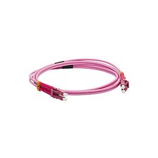 Патч-корд Lanmaster LAN-2LC-2LC/OM4-1.5 оранжевый