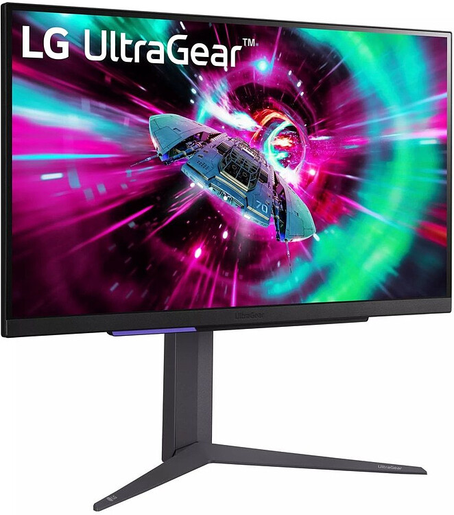 Монитор LG UltraGear 27GR93U-B черный
