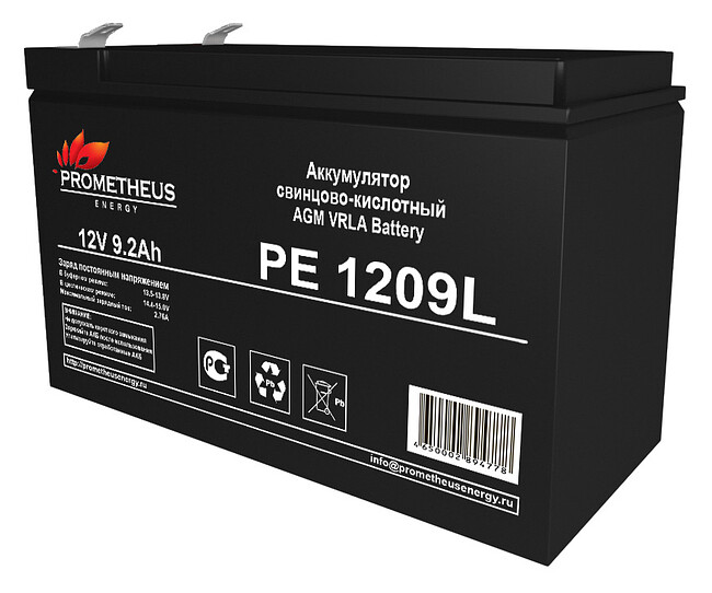 Аккумулятор для ИБП Prometheus Energy PE 1209L