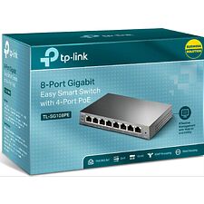 Коммутатор TP-Link TL-SG108PE