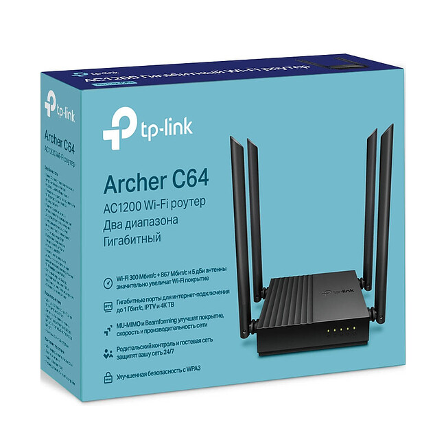 Wi-Fi роутер TP-Link Archer C64