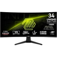 Монитор MSI MAG 346CQ Black (9S6-3DD71M-016)
