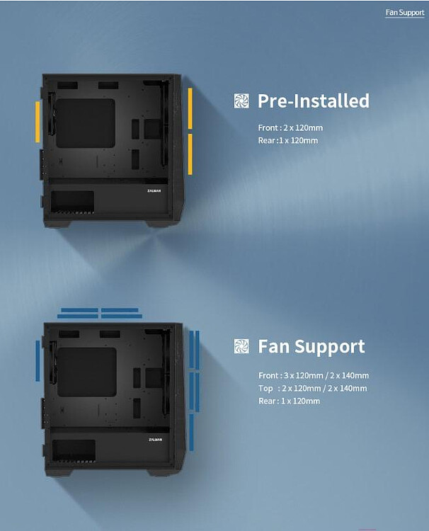 Корпус Zalman Z1 Iceberg без БП Black