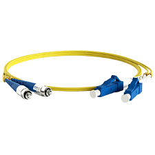 Кабельная сборка Hyperline FC-D2-9-FC/UR-LC/UR-H-5M-LSZH-YL