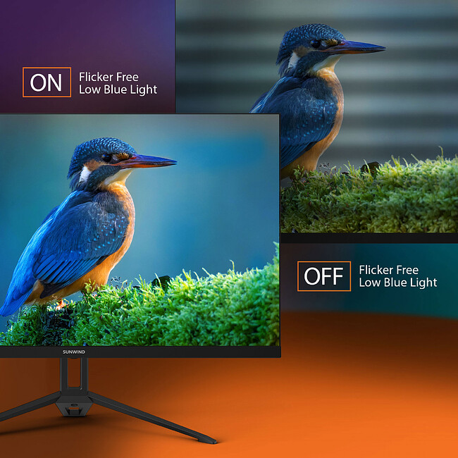 Монитор SunWind SUN-M27BA107 черный