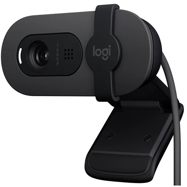 Веб-камера Logitech Brio 100 Full HD Grapfhite (960-001585)