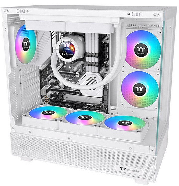 Вентилятор для корпуса Thermaltake CT120 EX Sync ARGB белый (CL-F190-PL12SW-A)