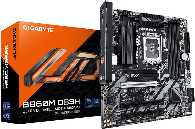 Материнская плата Gigabyte B860M DS3H rev. 2.2