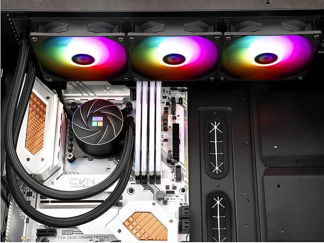 Система жидкостного охлаждения для процессора Thermalright Aqua Elite 360 V3 ARGB черный (A-ELITE-BL-360-ARGB-V3)