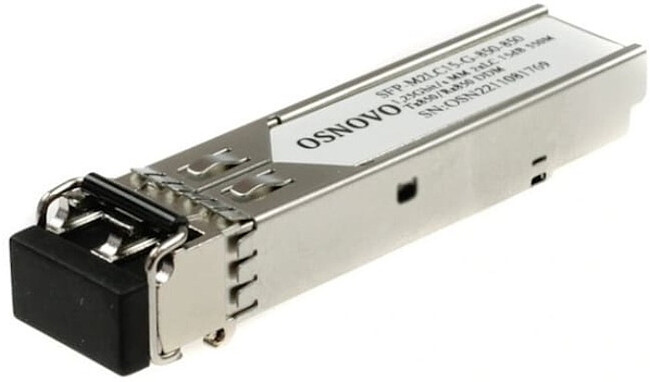 SFP-модуль Osnovo SFP-M2LC15-G-850-850 SFP-модуль Osnovo SFP-M2LC15-G-850-850