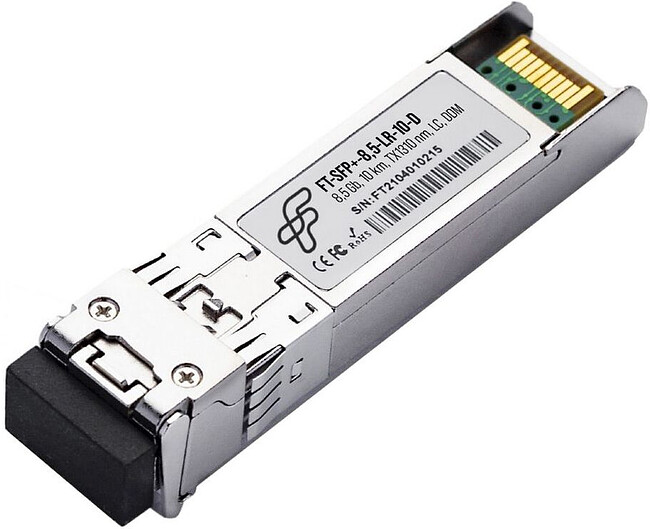 Трансивер Fibertrade FT-SFP+-8.5-LR-10-D Трансивер Fibertrade FT-SFP+-8.5-LR-10-D