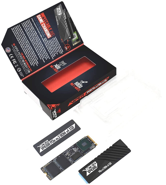 SSD диск Patriot Viper VP4300 1TB (VP4300-1TBM28H)