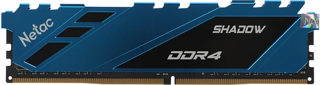 Оперативная память Netac Shadow 8GB DDR4 PC4-28800 Blue (NTSDD4P36SP-08B)