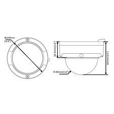 Камера видеонаблюдения UNV IPC324SS-DF40K-I0