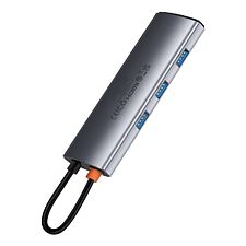 Док-станция Baseus Metal Gleam Series Space Grey (B00030708811-00)