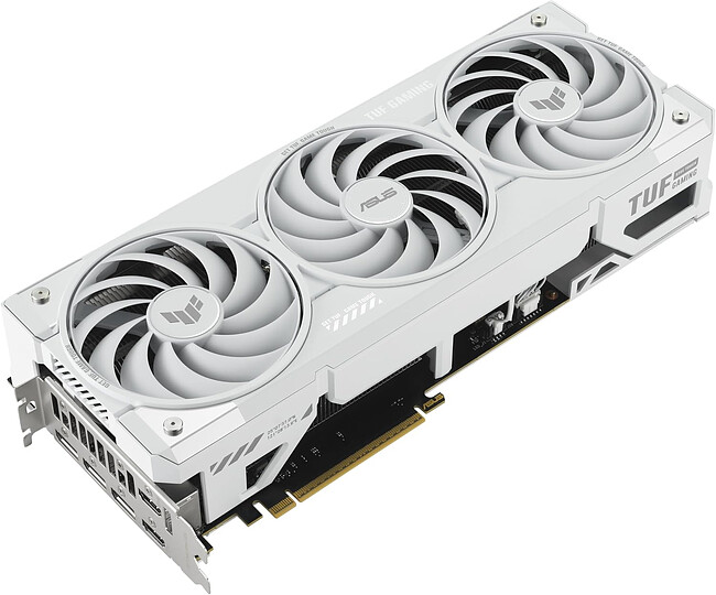 Видеокарта ASUS TUF Gaming GeForce RTX 5070 Ti OC 16GB GDDR7 White TUF-RTX5070TI-O16G-WHITE-GAMING (90YV0MD3-M0NA00)