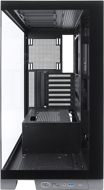 Корпус 1stPlayer Mi8 без БП Black (MI8-BK-3FC7R-1FC7)