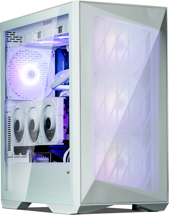Корпус Zalman Z9 Iceberg MS E-ATX без БП White