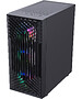Корпус HAFF Rush mATX без БП Black