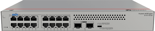 Коммутатор Huawei eKit S110-16T2S (98012200)