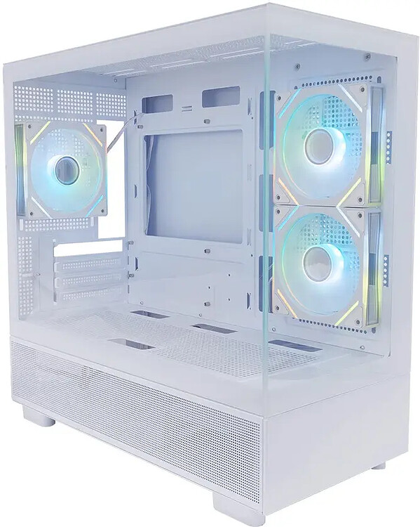 Корпус 1stPlayer Mi5 без БП White (Mi5-WH-2FC7R-W-1FC7-W)