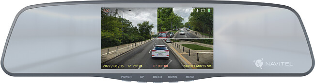 Видеорегистратор-зеркало Navitel MR255 NV серый