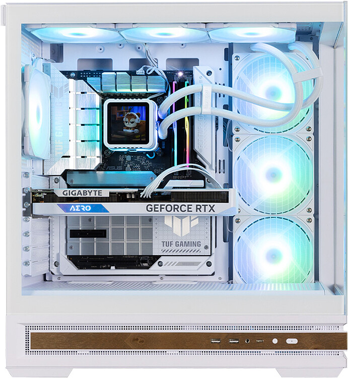 Корпус Zalman P40 Namu White