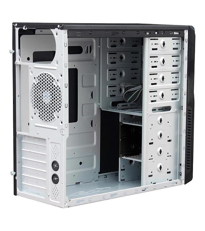Корпус Powerman BA833BK 600W (6125674)