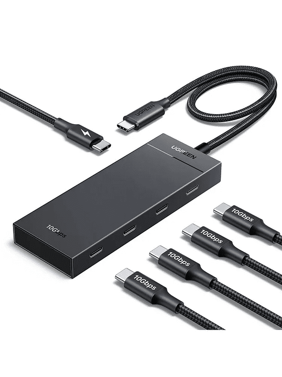 USB-хаб Ugreen CM806 Gray (55334)