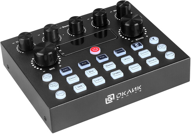 Микрофон Oklick SM-600G черный (1796784)