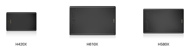 Графический планшет Huion Inspiroy (H580X)