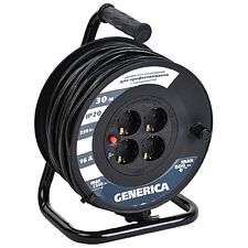 Удлинитель на катушке Generica УК30 (WKP20-16-04-30-G)