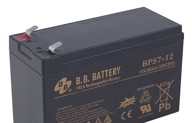 Аккумулятор для ИБП B.B. Battery BPS 7-12