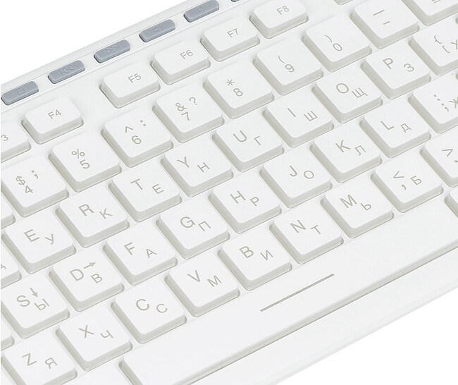 Клавиатура Oklick 490ML белый
