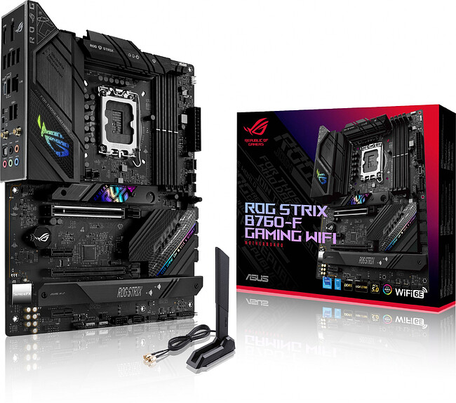 Материнская плата ASUS Rog Strix B760-F Gaming WiFi DDR5