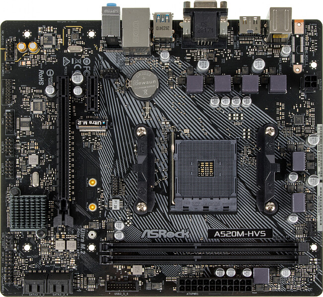 Материнская плата ASRock A520M-HVS DDR4