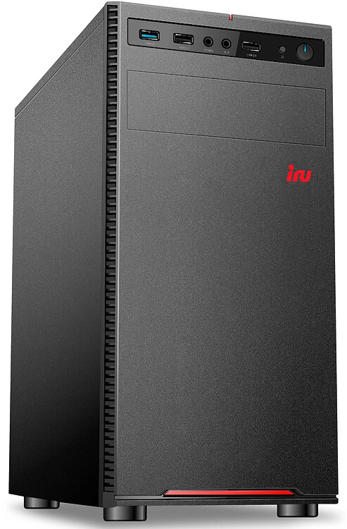 Компьютер iRU Planio 310H6SOP черный (2197852)