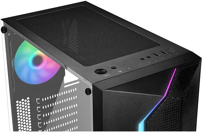 Корпус MSI MAG Vampiric 100R ATX без БП черный (306-7G07R25-809)