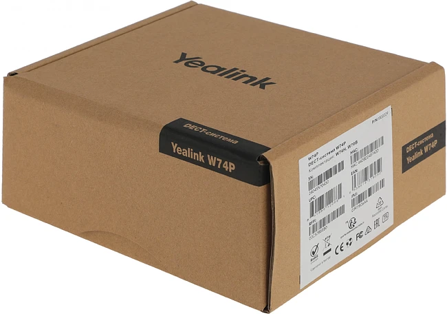 IP-телефон Yealink W74P черный
