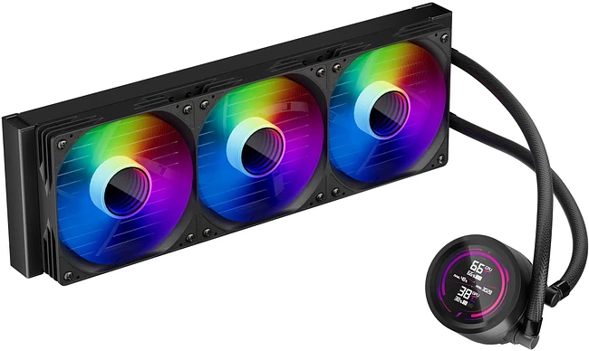 Система жидкостного охлаждения для процессора 1stPlayer TS4 360 Black (TS4-360-BK)
