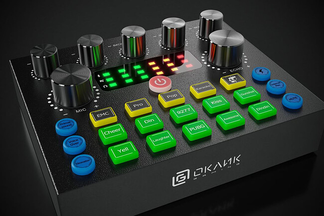 Микрофон Oklick SM-600G черный (1796784)