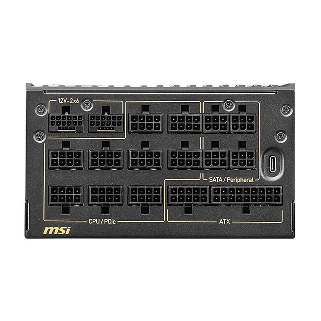 Блок питания MSI MEG Ai1600T 1600W (306-7ZPEX11-CE0)