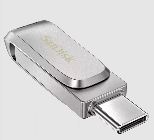 USB Flash-накопитель SanDisk Ultra Dual Drive Luxe USB Type-C 64GB (SDDDC4-064G-G46)